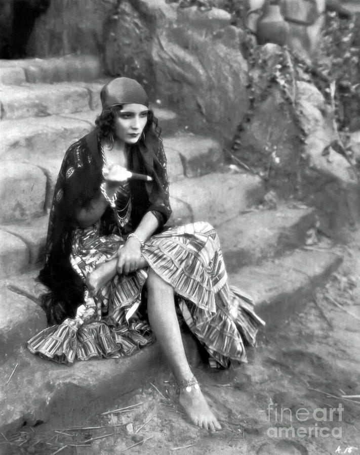 Dolores Del Rio Revenge 1928 Photograph by Sad Hill - Bizarre Los Angeles Archive