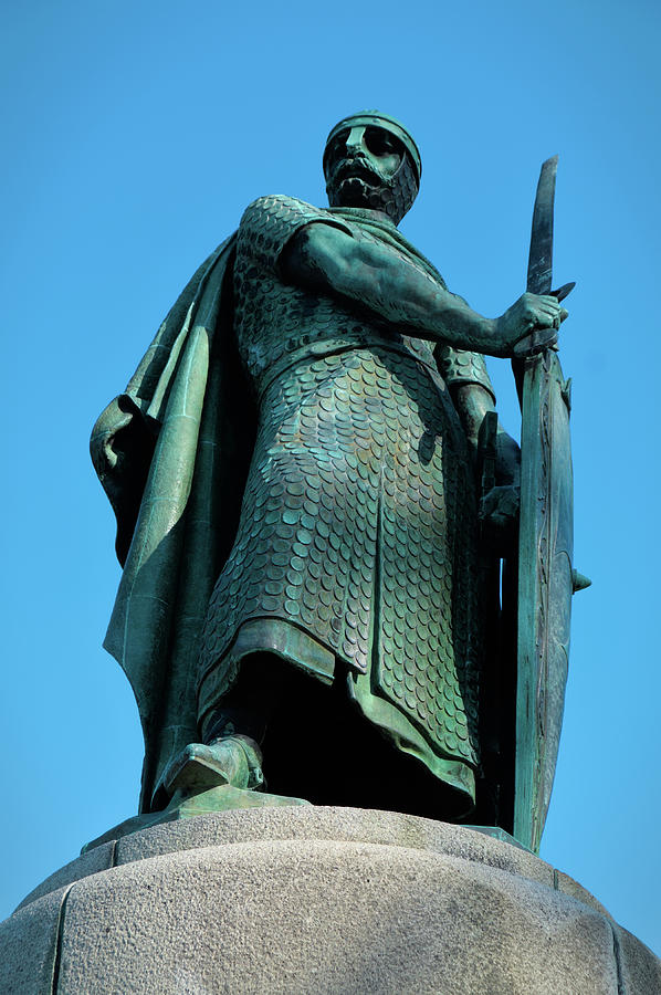 Dom Afonso Henriques statue in Guimaraes 2 Photograph by Angelo DeVal ...