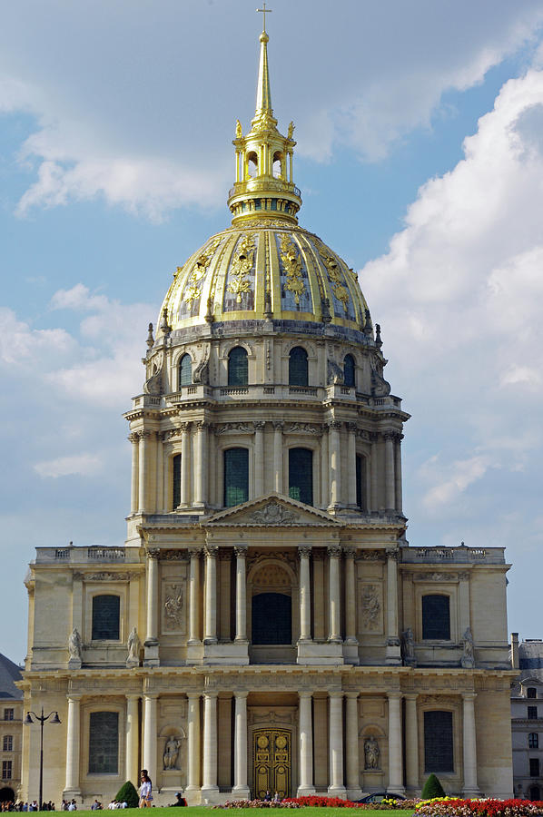 Dome Des Invalides Photograph By Ramiro Quiros - Fine Art America