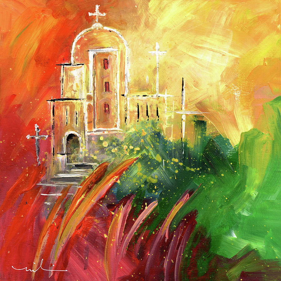 Dome Of Hope Painting by Miki De Goodaboom