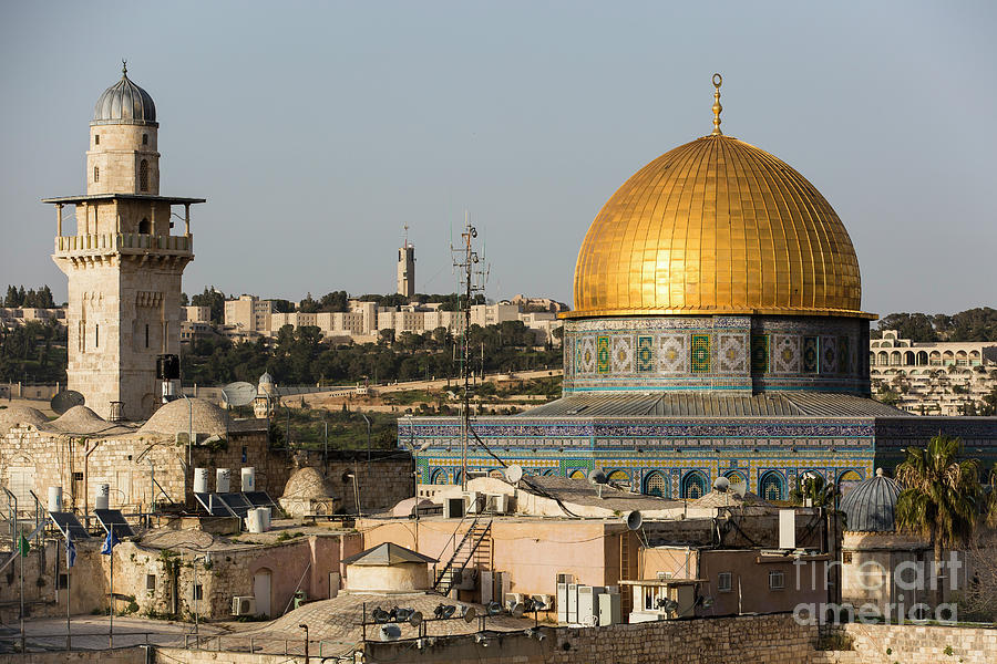 Dome of the Rock Photograph by Erin Marie Davis