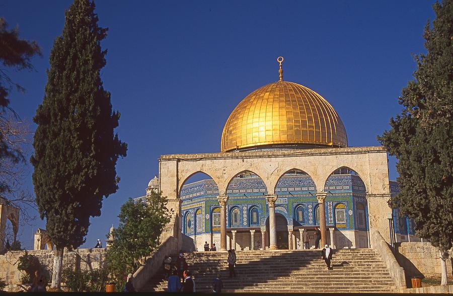 Dome Of The Rock Jerusalem Photograph