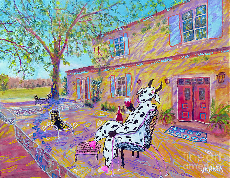 Domesticated Cow - 19 Painting by Vanajas Fine-Art