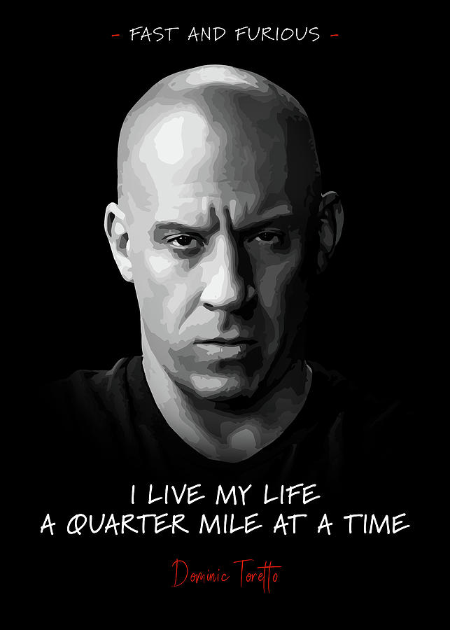 Dominic Toretto Mixed Media by My Digital Mind | Fine Art America