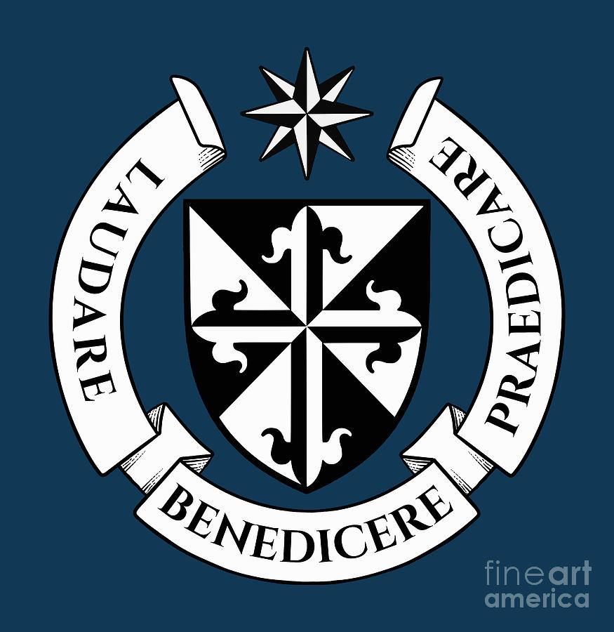 Dominican Order Coat of Arms Digital Art by Beltschazar