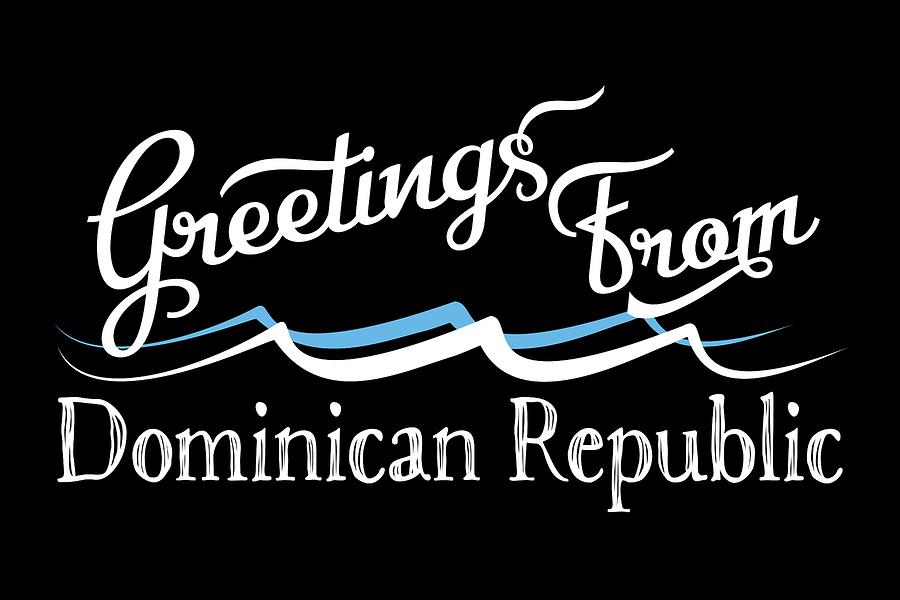 Dominican Republic Caribbean Water Waves Digital Art by Flo Karp