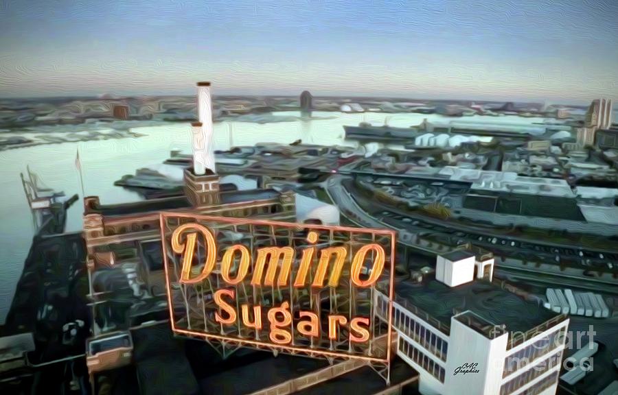 Domino Sugar Baltimore Digital Art by CAC Graphics