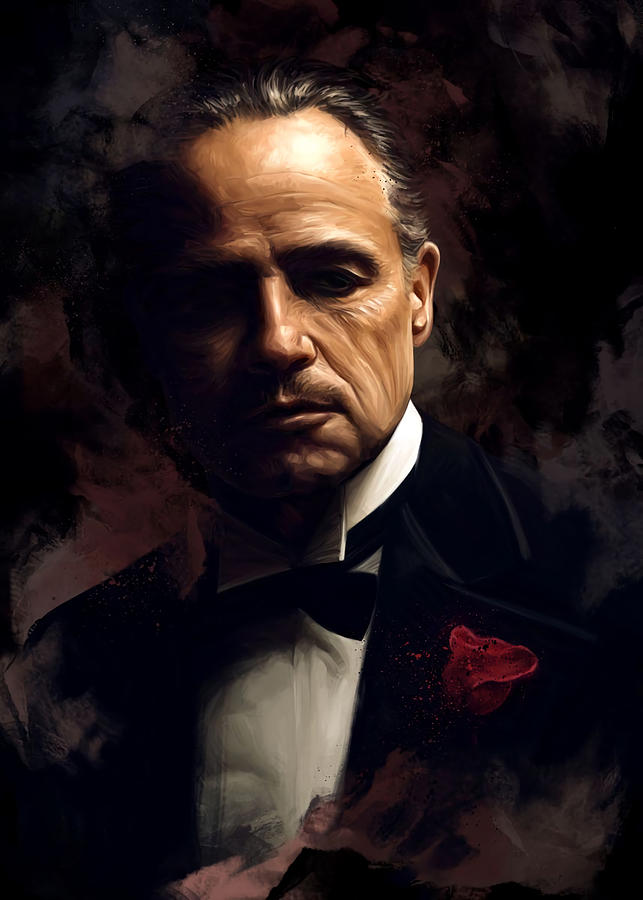 Don Vito Corleone Poster Dmitry Belov travel Tapestry - Textile by Turner  Harris - Fine Art America