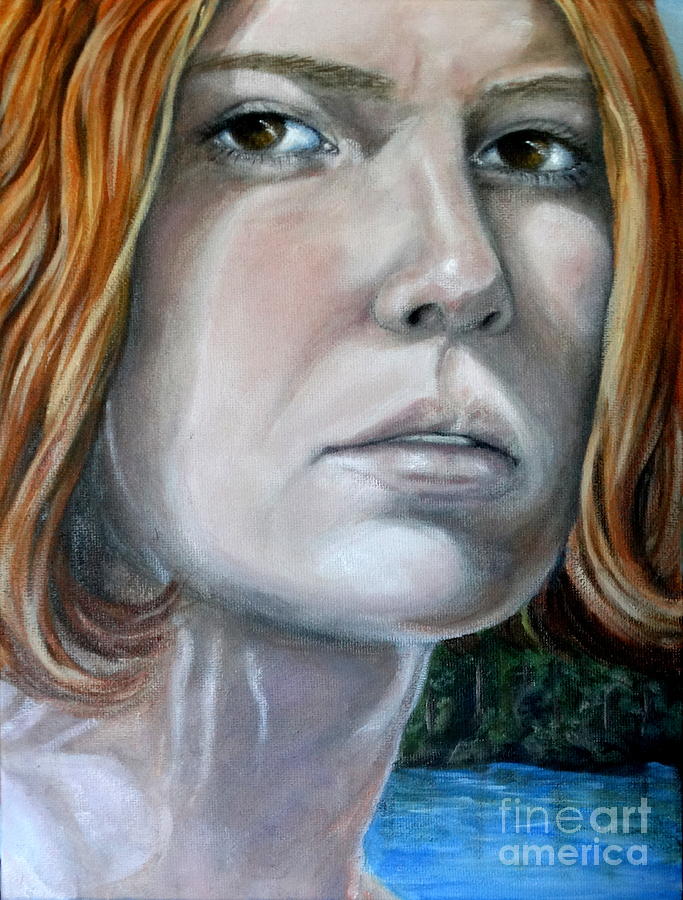 Dona Painting by Ida Eriksen
