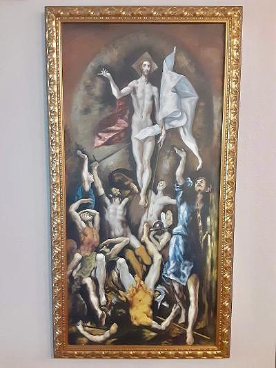 Dona Maria de Aragon Painting by EL Greco
