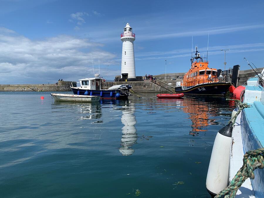 Donaghadee Harbour  Photograph by Neil R Finlay