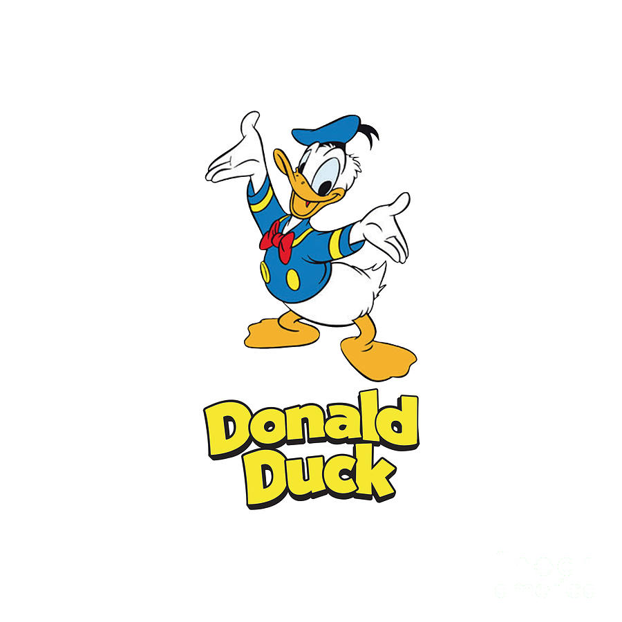 Donald Duck Cartoon Funny Photograph by Claudia Agnezia - Pixels