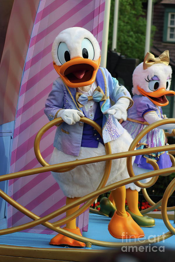 Donald Duck Parade Photograph by Erick Schmidt - Fine Art America