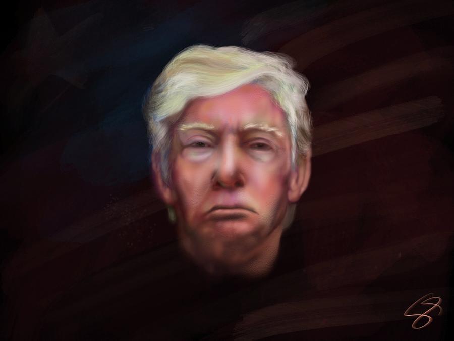 Donald John Trump Digital Art by Wunderle
