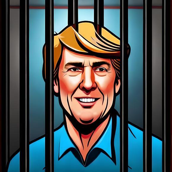 Donald Trump BEHIND BARS Digital Art by Jillian Jackson - Fine Art America