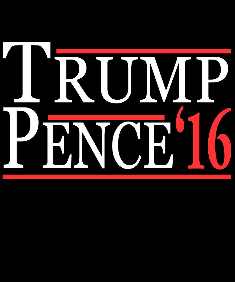 Donald Trump Mike Pence Digital Art by Flippin Sweet Gear