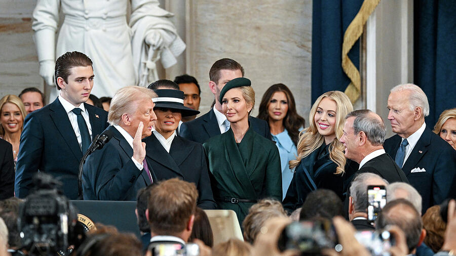 Donald Trump Swearing In Ceremony V Photograph by We The People Prints Donald Trump Swearing In Ceremony V Photograph by We The People Prints