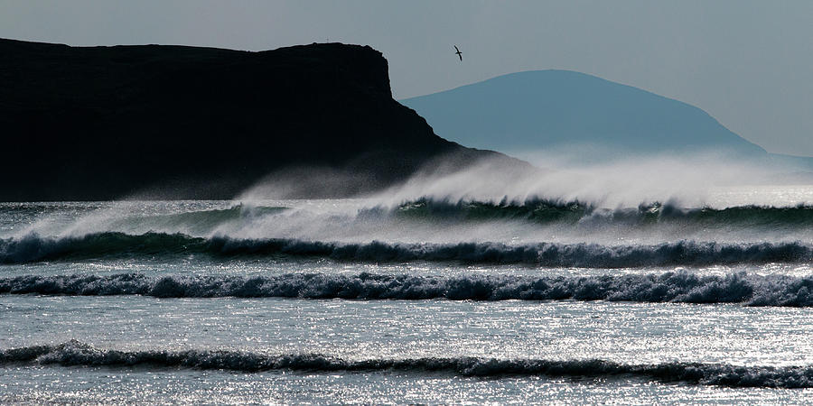 Waves - Horn Head, Donegal Photograph by John Soffe