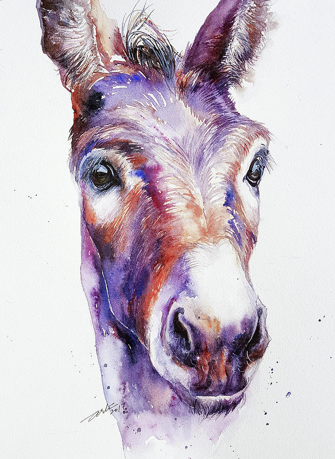 Donkey Billy Painting by Arti Chauhan