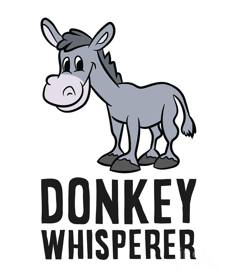 Donkey Tapestry - Textile - Donkey Whisperer Love Donkeys by EQ Designs