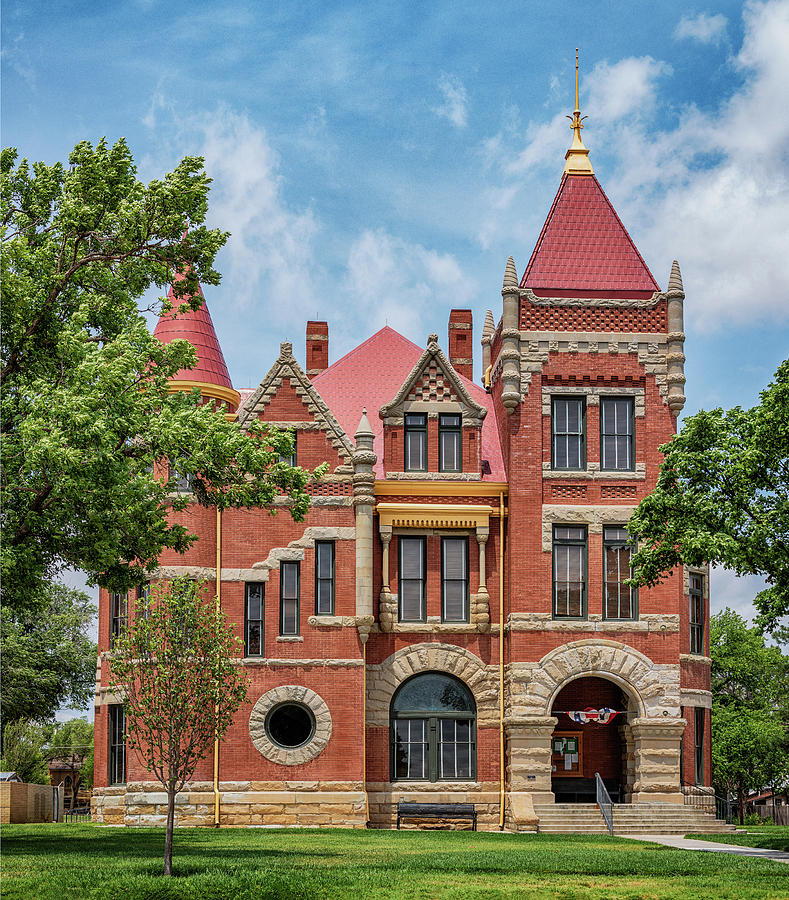 Donley County Courthouse - Texas Photograph by Stephen Stookey