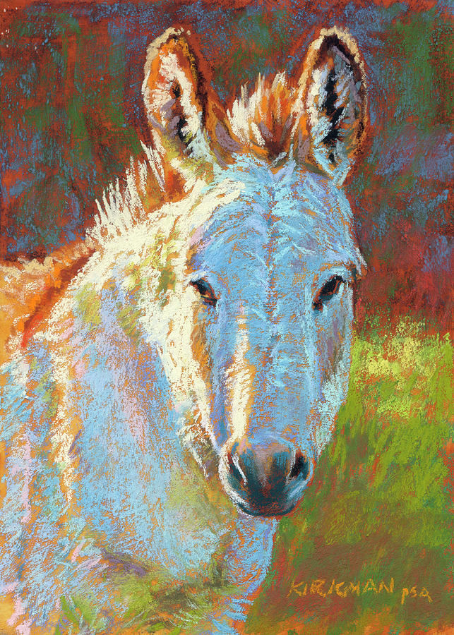 Donkey Pastel - Donna Kylily by Rita Kirkman