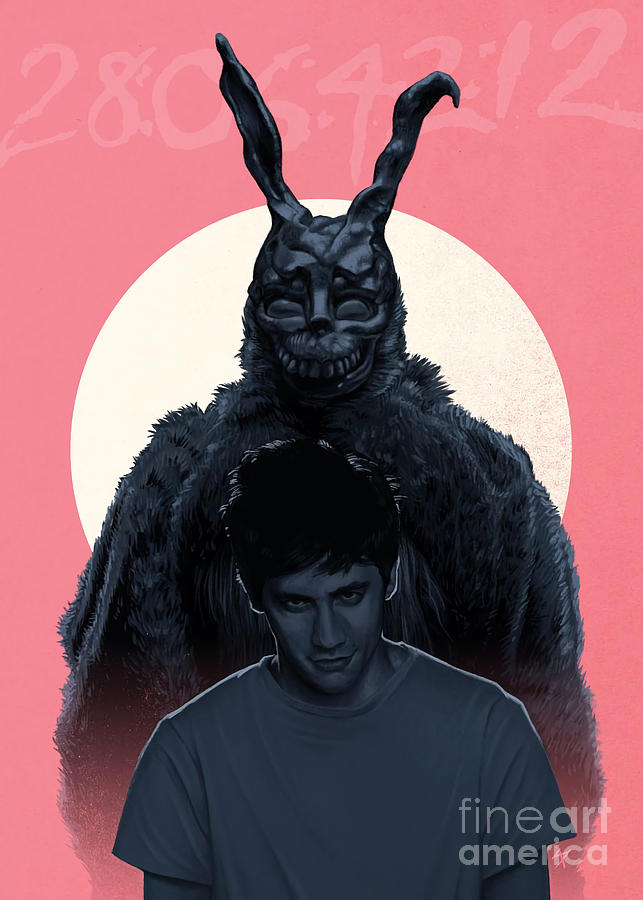 Donnie Darko Poster Pickle yellow hippie Tapestry - Textile by Maria ...