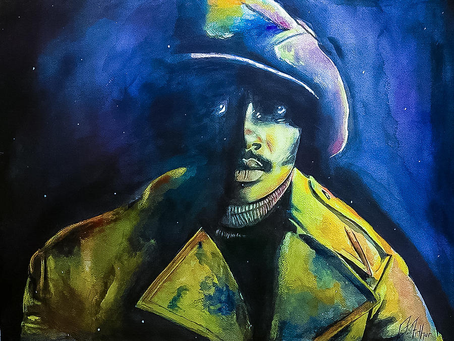 Donny Hathaway Mixed Media by Branagan Arthur - Fine Art America