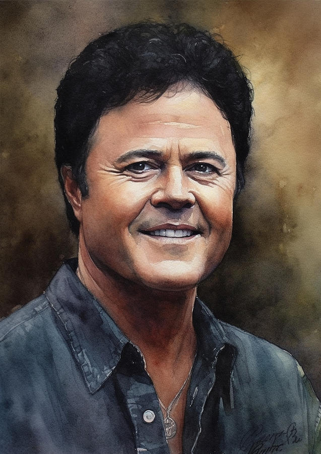 Donny Osmond Digital Art by Dieu Vuong Kha - Fine Art America