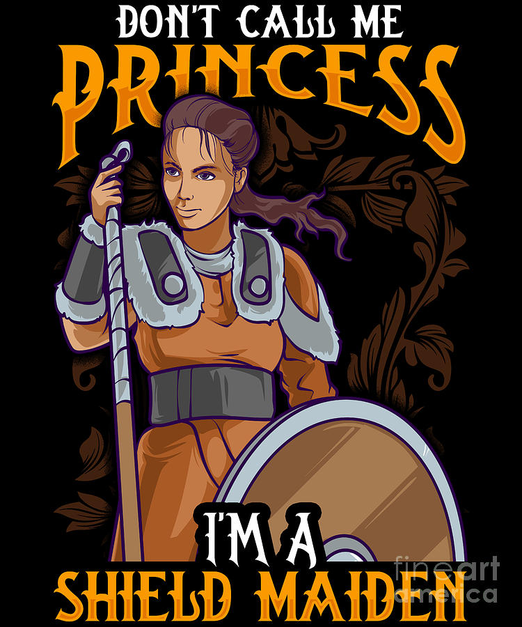 Viking Dont Call Me Princess Im A Shield Maiden Jigsaw Puzzle by The  Perfect Presents - Pixels