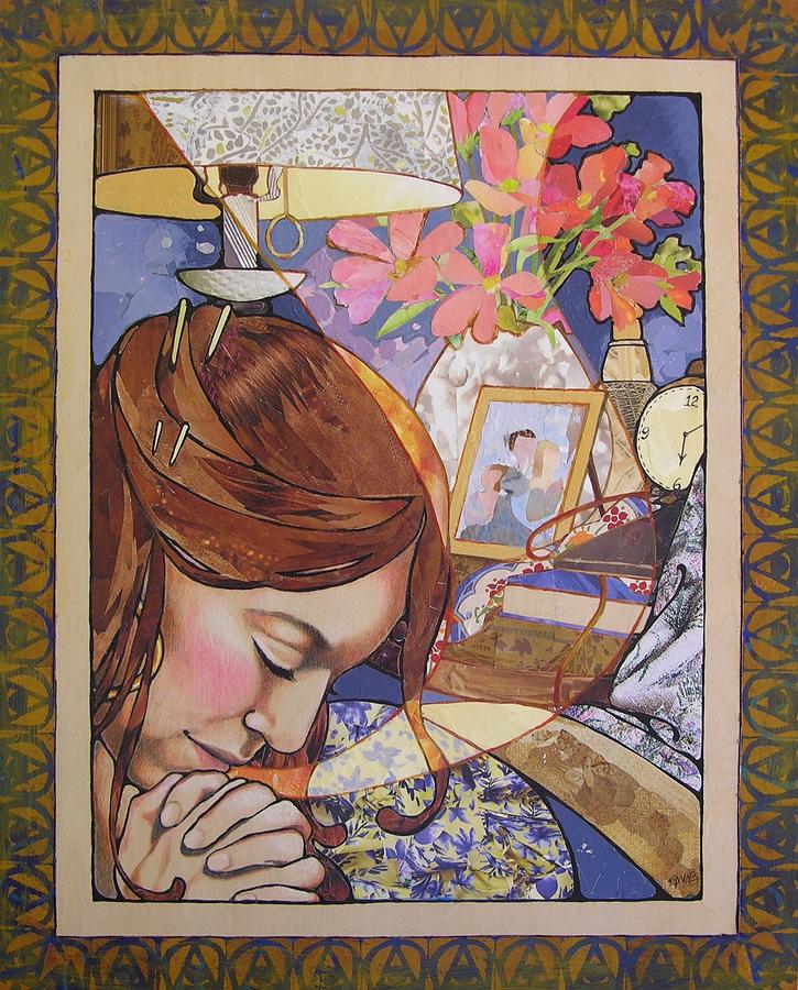 Dont Forget To Pray Mixed Media by Robin Birrell