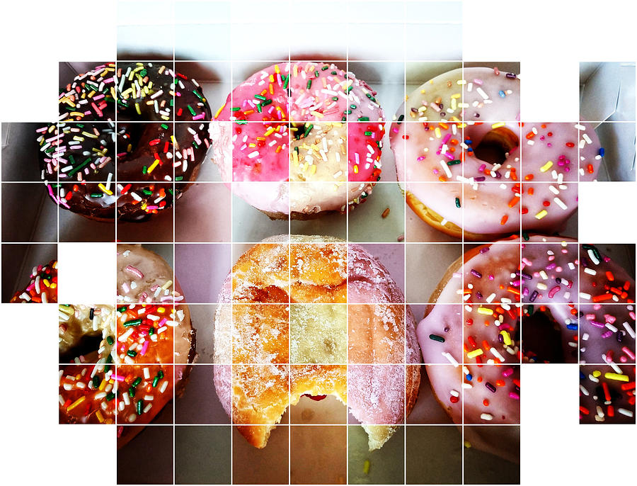 Donut Art Photograph by David Zumsteg