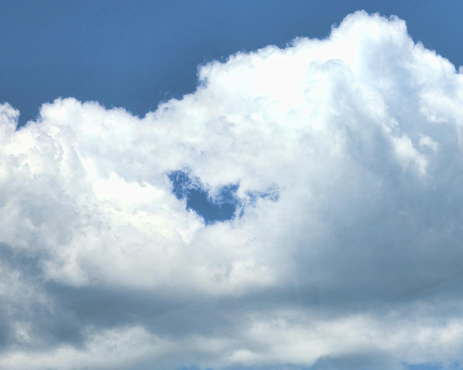 Donut Cloud Photograph by Allen Beatty - Pixels