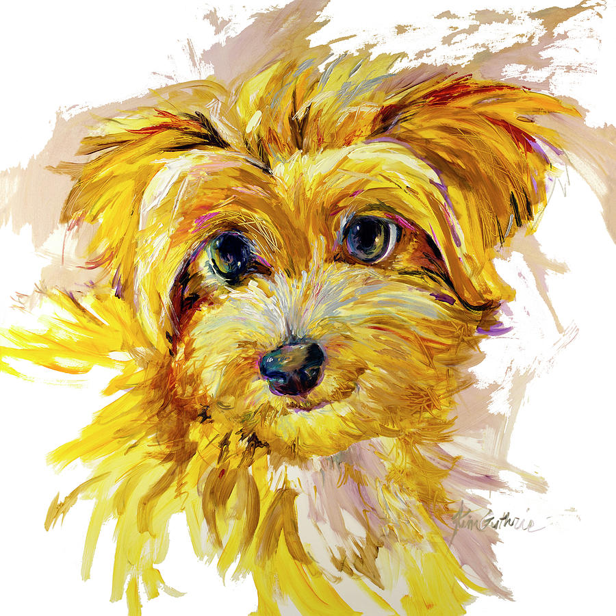 Doodle Dog Painting Painting
