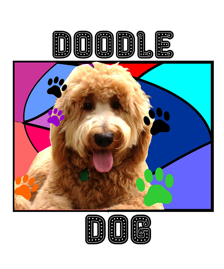 Doodle Dog Poster 80s Painting by Harris Davies - Fine Art America