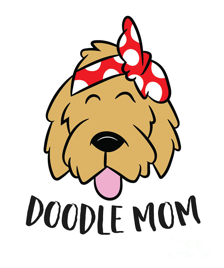 Doodle Mom Cute Goldendoodle Mom Doodle Mama Tapestry - Textile by EQ ...