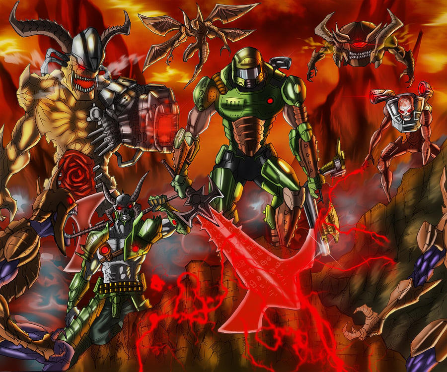 doom eternal all figures