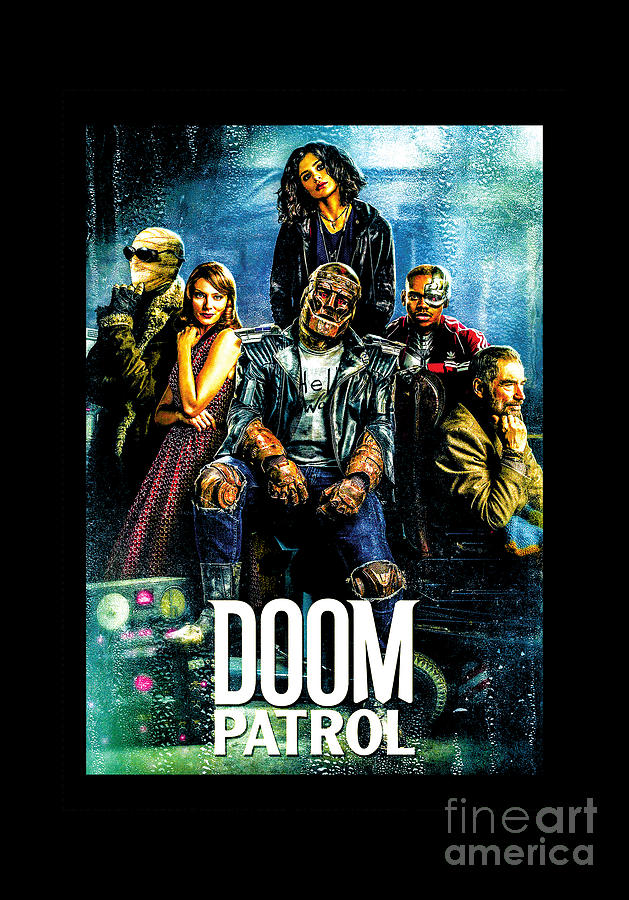 Doom Patrol Series Digital Art by Lisa D Halls - Pixels