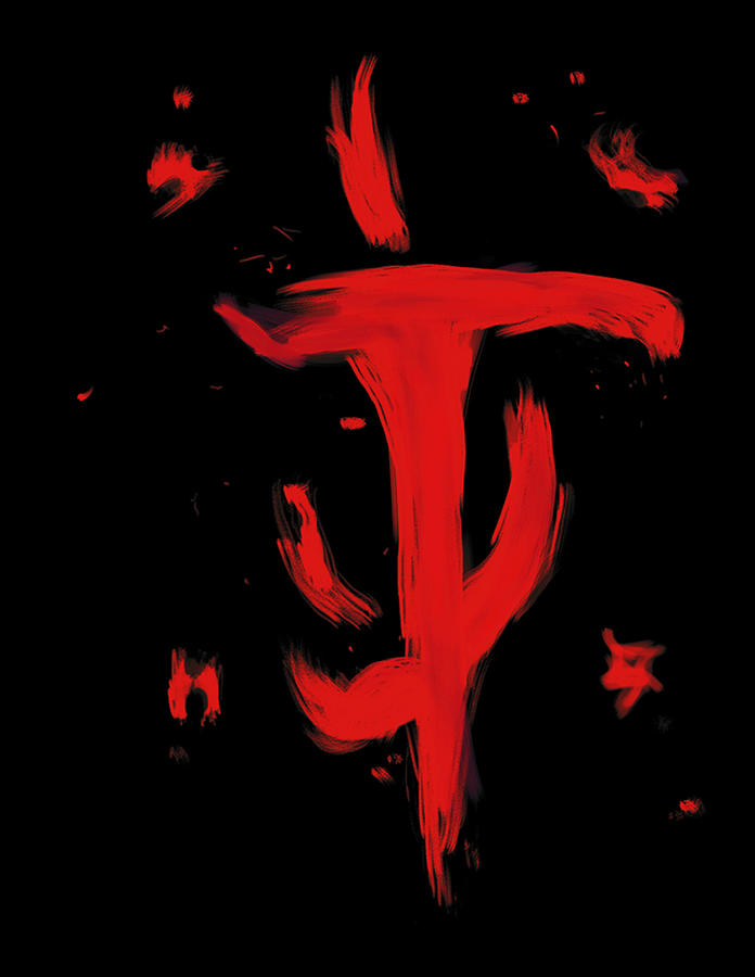 DOOM Slayer symbol - DOOM Digital Art by Gene Bradford