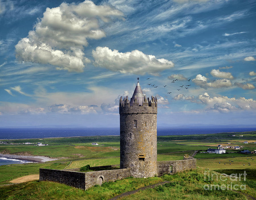 Doonagore Castle  Photograph by Edmund Nagele FRPS