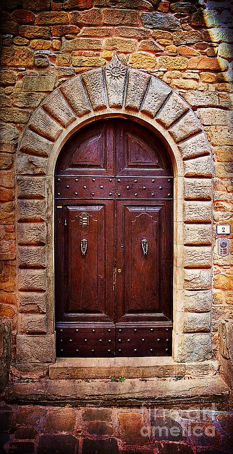 Door 2 The Magic of Wood  Photograph by Ramona Matei