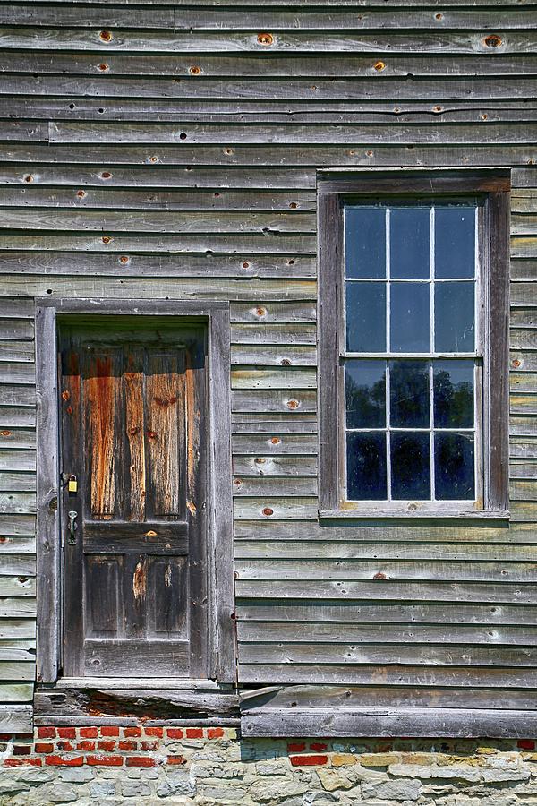 Door and Window Hotel Fayette State Park 1 071722 Photograph by Mary Bedy