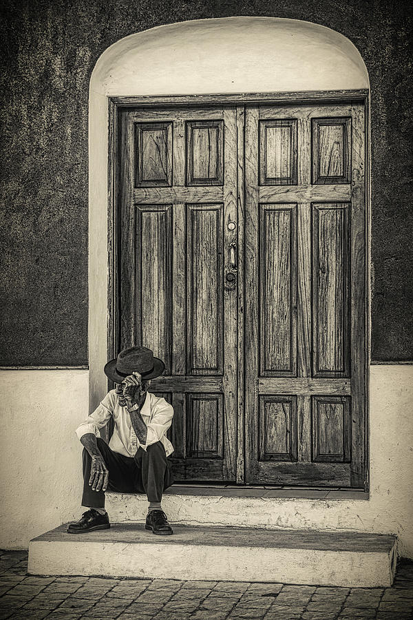 Door in Guatemala Photograph by Tatiana Travelways