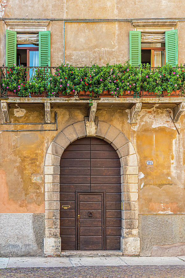 Door In Verona Photograph by Marla Brown