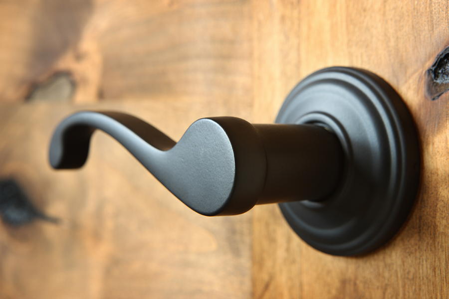 Doorknob Lever Handle Home Decor Photograph by ChuckSchugPhotography