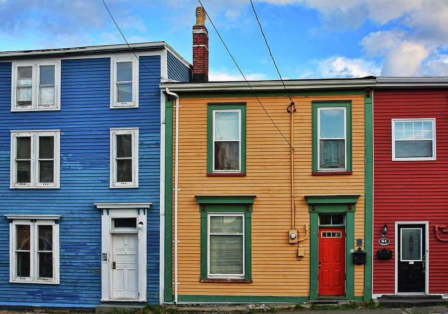 Doors and Windows in St. Johns Newfoundland Photograph by Tatiana Travelways