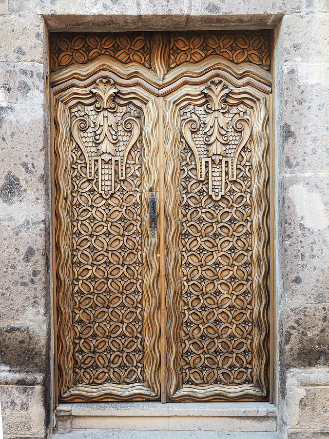 Doors in San Miguel de Allende 1 Photograph by Rebecca Dru