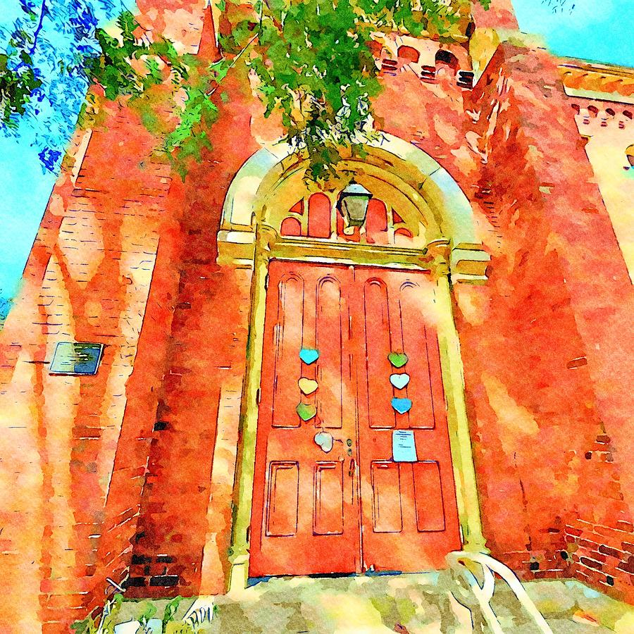 Doors of Faith Mixed Media by Dave Cotton - Fine Art America