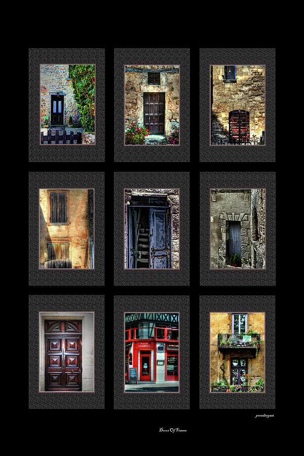 Doors of France Photograph by Tom Prendergast