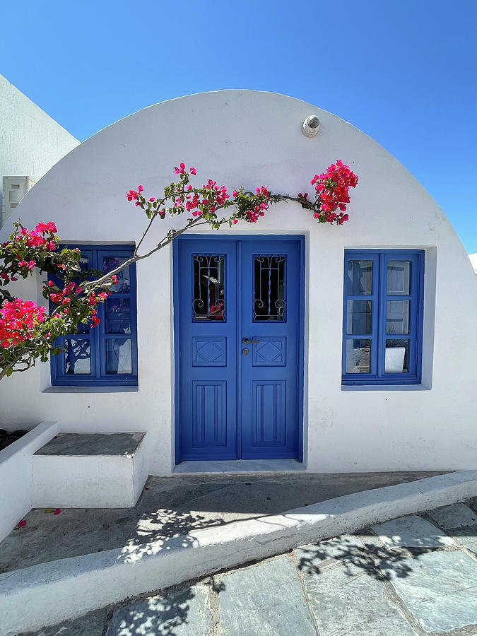 Doors of Santorini Photograph by Dimitri Halkidis - Fine Art America